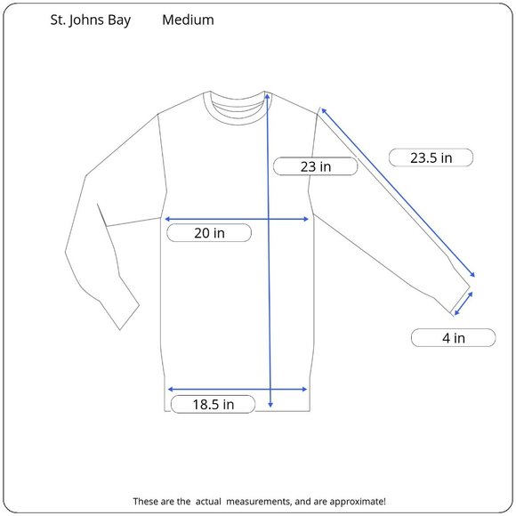 ST. JOHNS BAY MOCK TURTLENECK MEDIUM - Picture 2 of 5